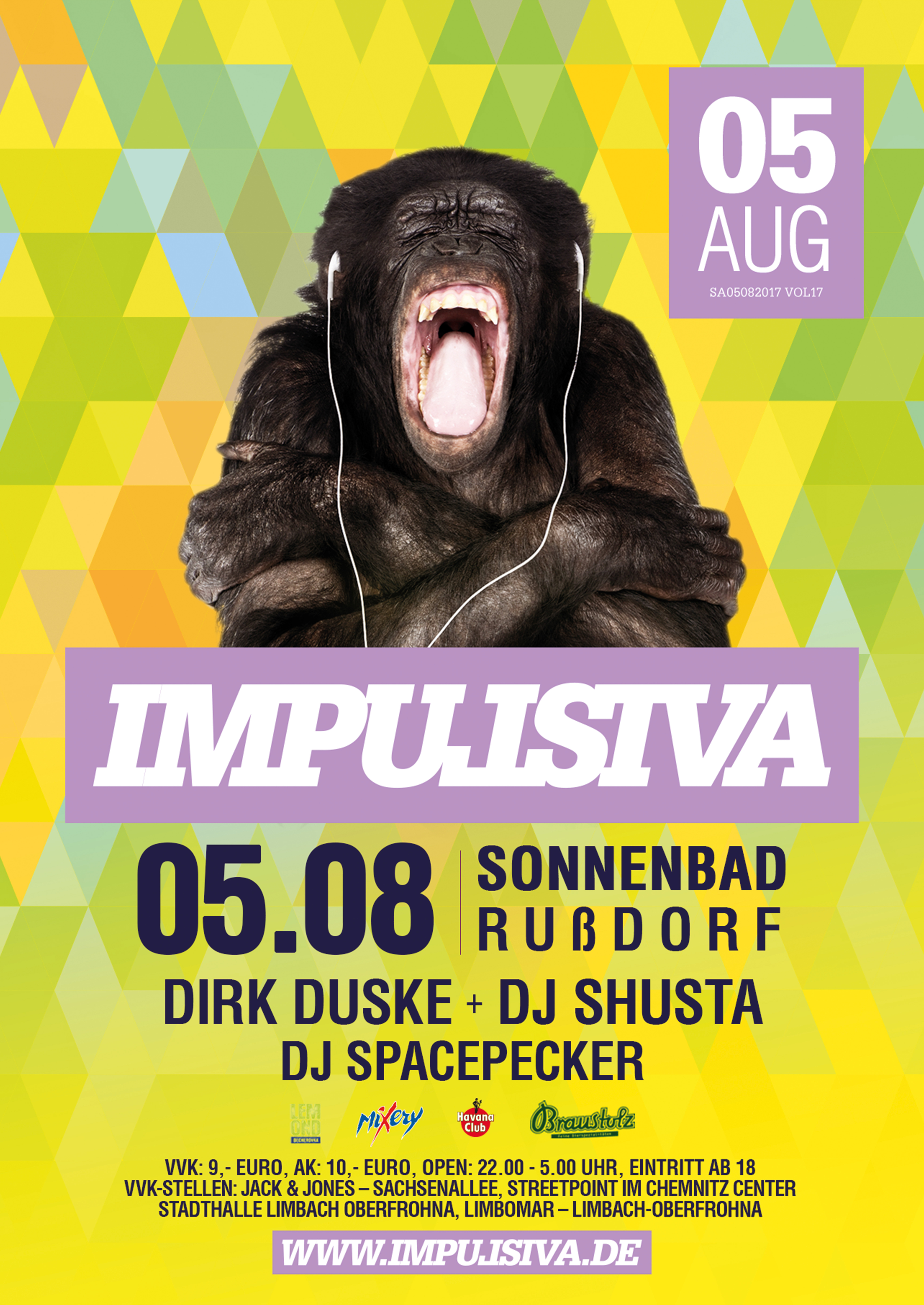 IMPULSIVA-Summer Open Air im Sonnenbad Rußdorf – abgesagt