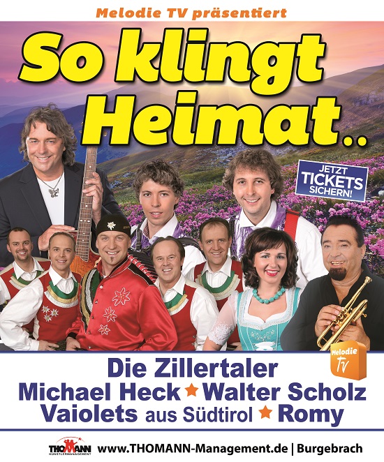 So klingt Heimat … Tour 2018