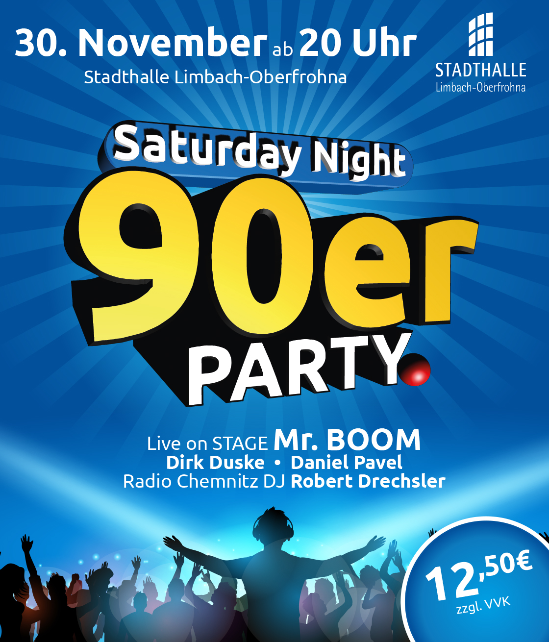 Saturday Night -DIE 90er Party in Limbach-Oberfrohna!-