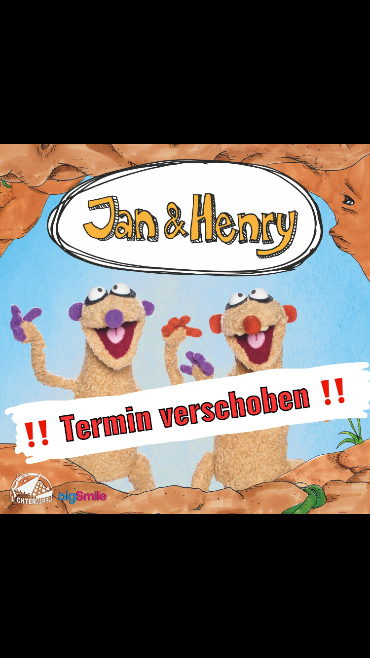 Kindertheater Lichtermeer: Jan und Henry – Aufgrund der aktuellen Lage wird die Veranstaltung verlegt.