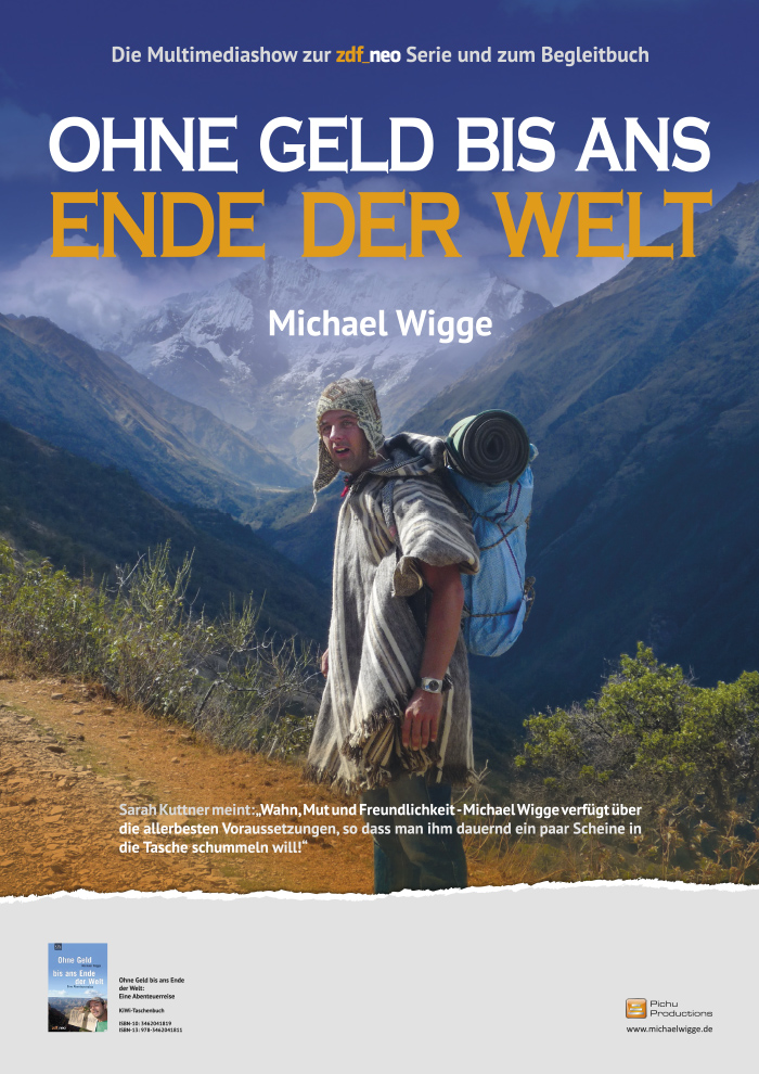 „Ohne Geld bis ans Ende der Welt“ – Lesung mit Michael Wigge