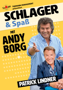 Schlager & Spaß mit Andy Borg mit Patrick Lindner