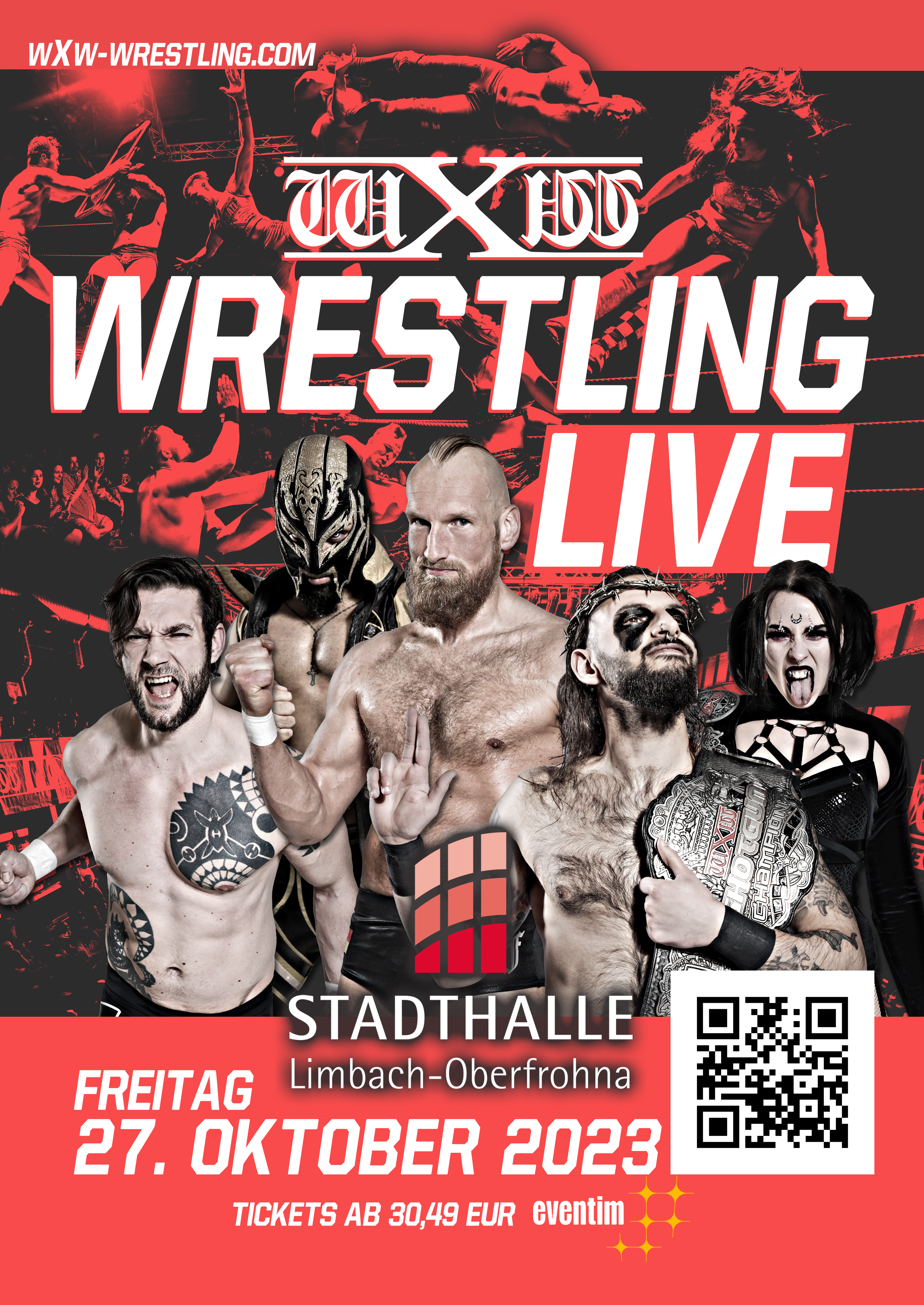 2023 kommt wXw zurück nach Limbach-Oberfrohna