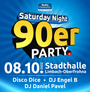Saturday Night – 90er Party