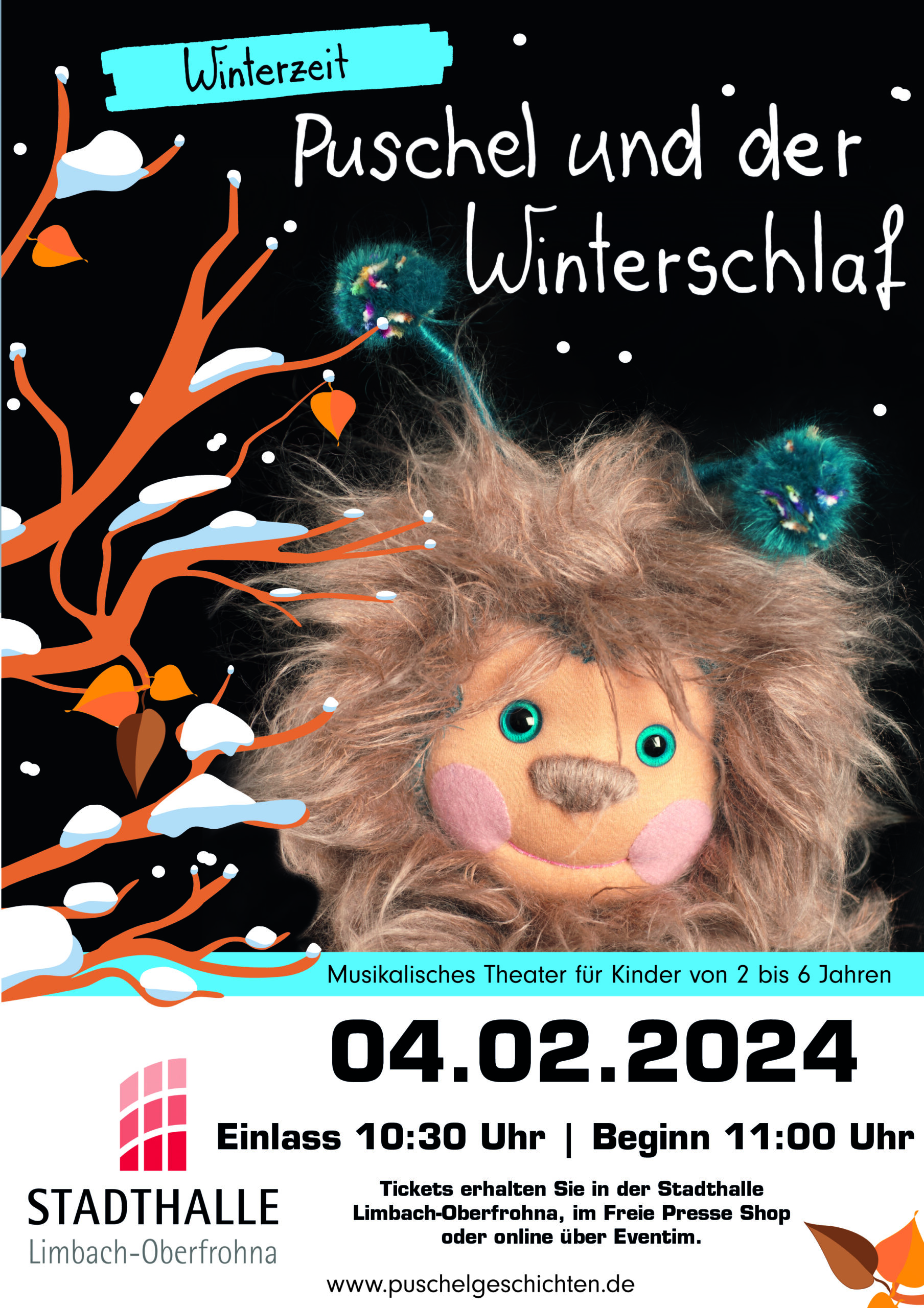 Puschel und der Winterschlaf