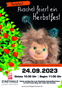 Puschel feiert Herbstfest