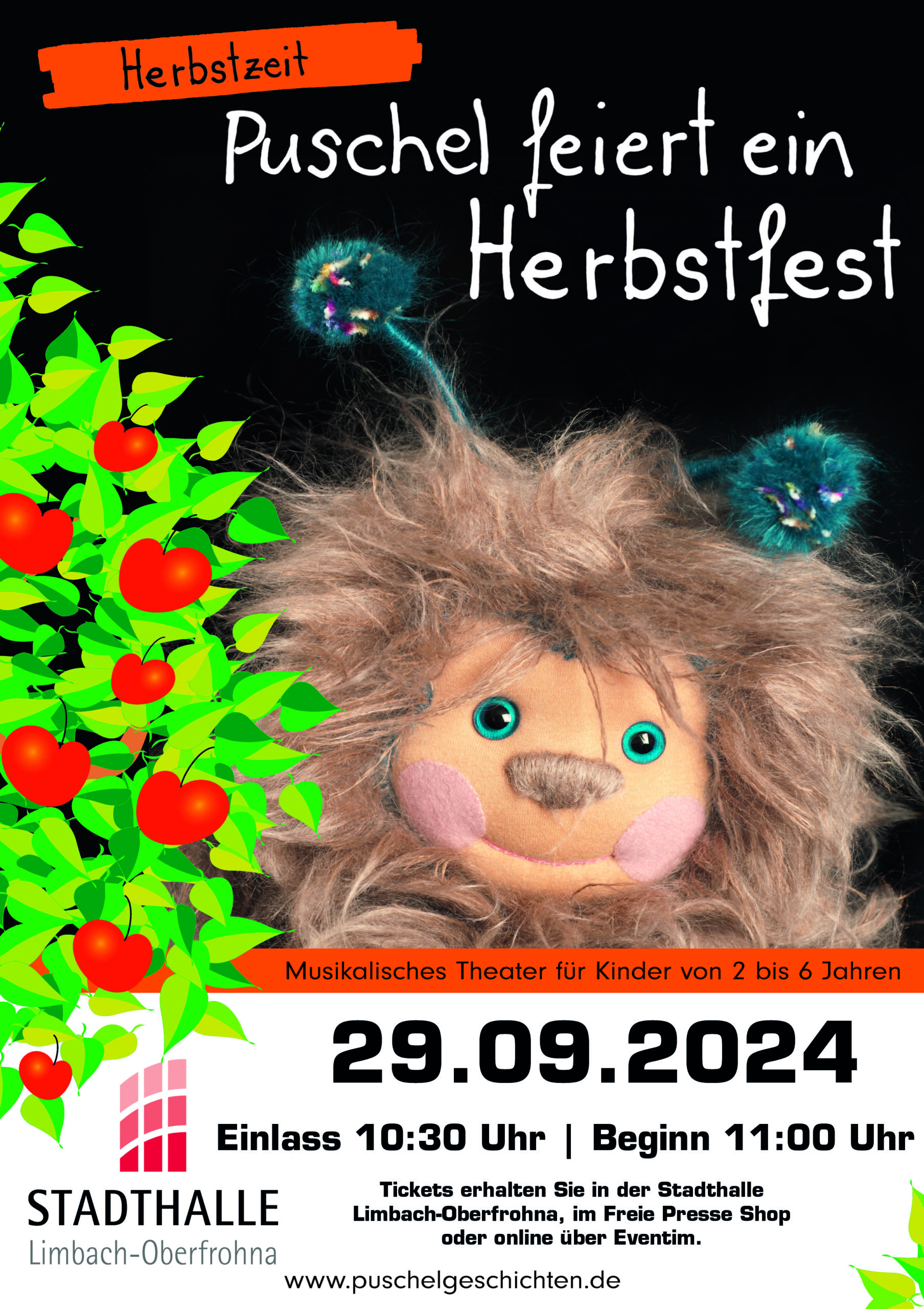 Puschel feiert Herbstfest