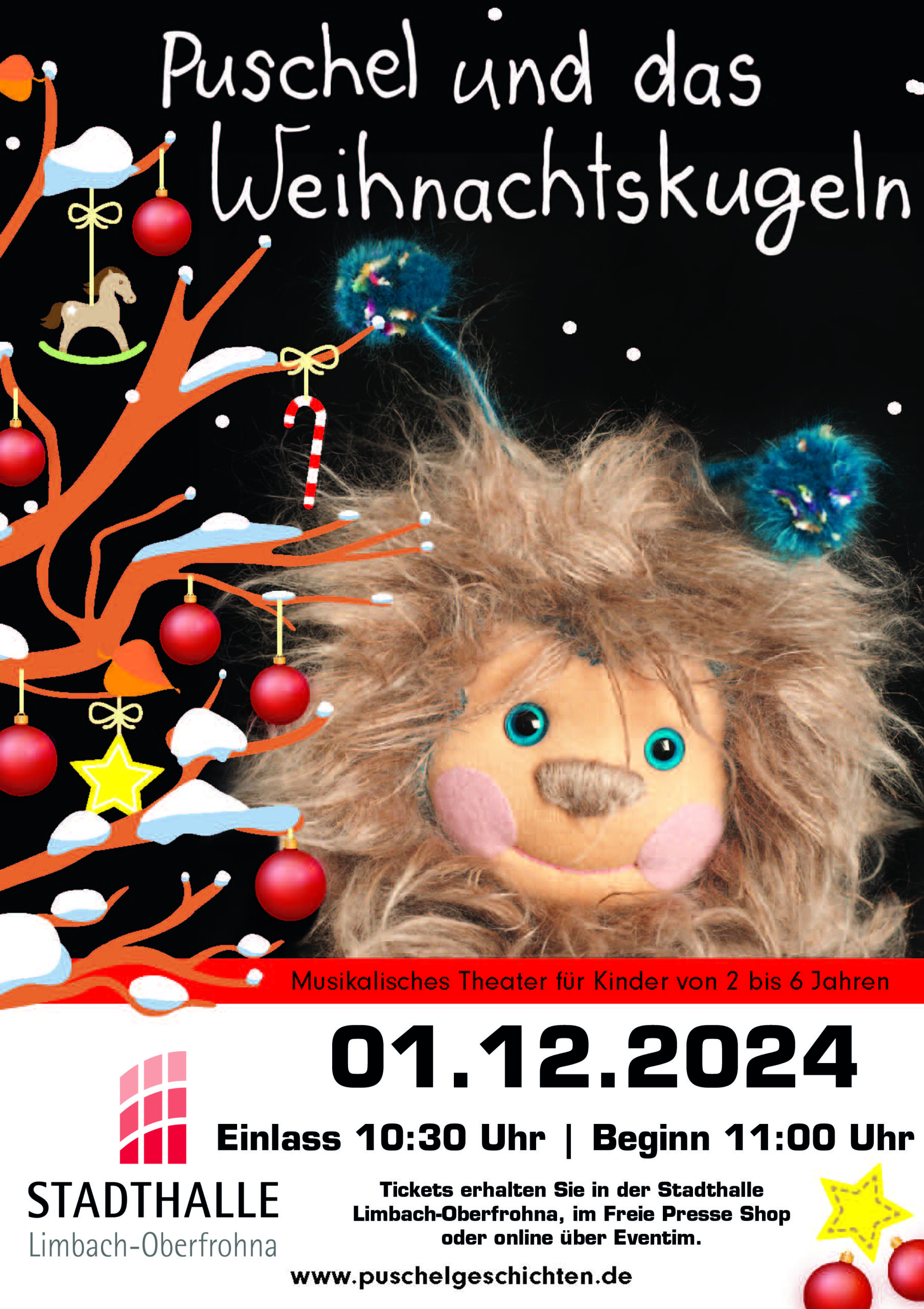 Puschel und das Weihnachtskugeln