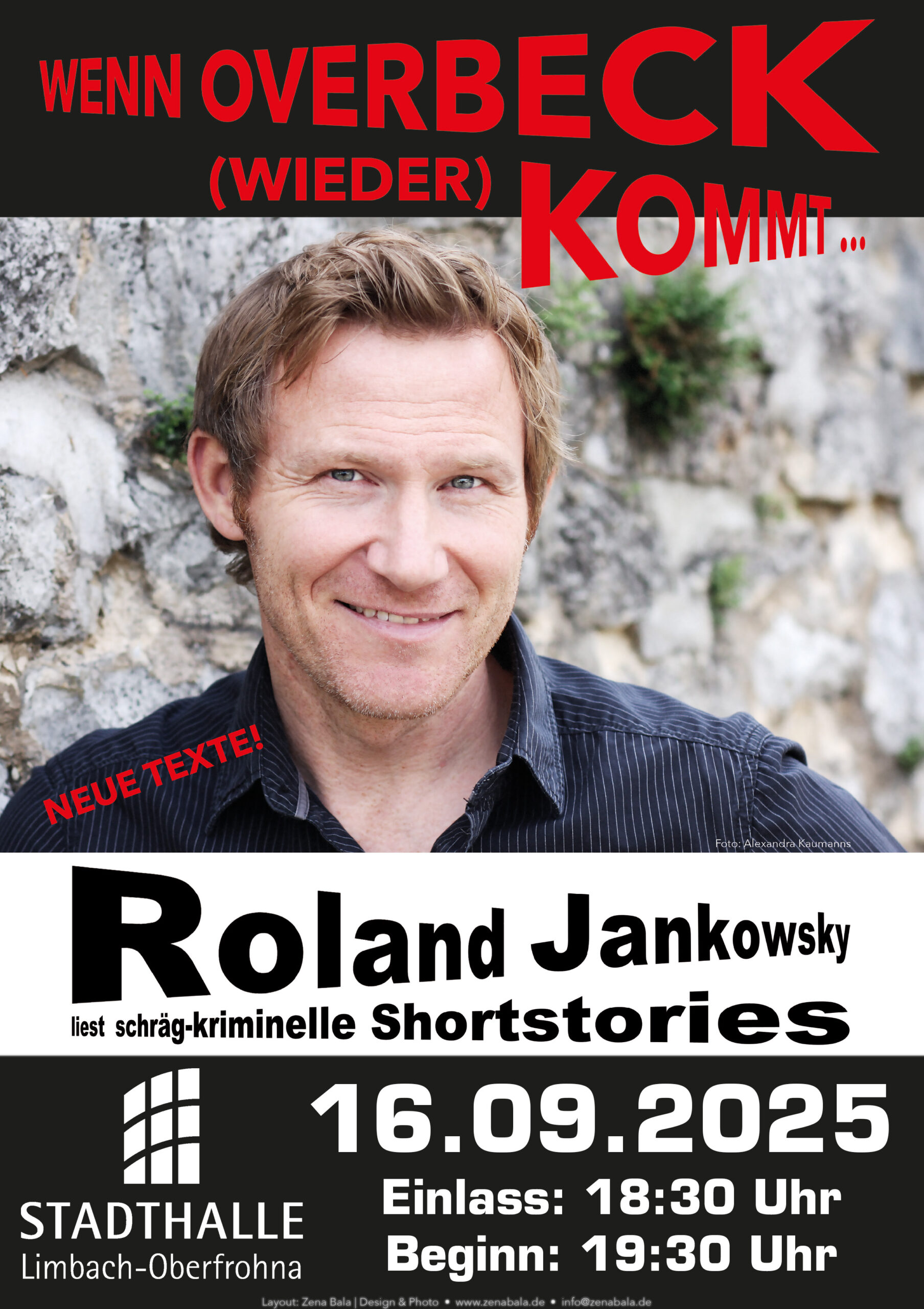 „Wenn Overbeck (wieder)kommt…“ – Lesung mit Roland Jankowsky